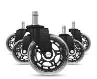 Huzaro Kółka do fotela Casters 2.0 Black HZ-Casters 2.0 Black - 1095468 - zdjęcie 1